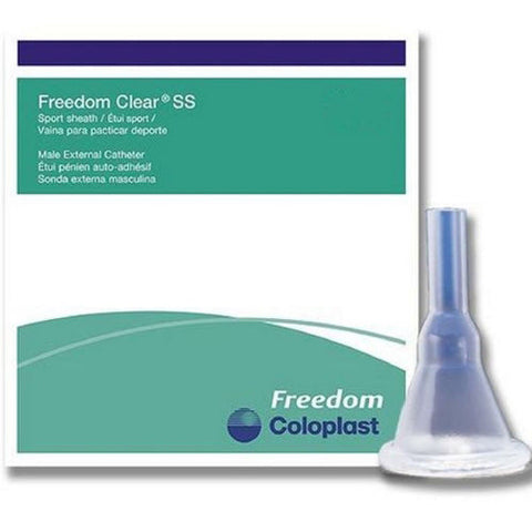 Coloplast, Freedom Clear SS Male External Catheter Large, Box Of 100 Coloplast