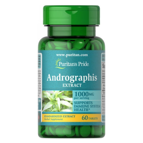 Puritan's Pride, Andrographis Extract, 500 mg, 60 Tablets Puritan's Pride