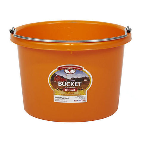 Duraflex, DuraFlex Plastic Pail Orange, 1 Count