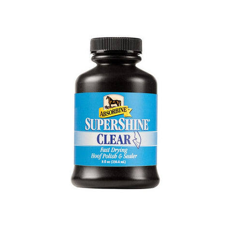 Absorbine, SuperShine Fast Drying Hoof Polish and Sealer  Clear, 8 Oz