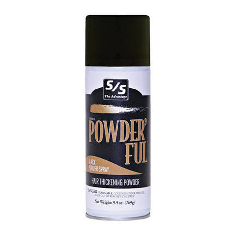 Sullivan Supply, Inc., Powder'Ful Livestock Hair Thickening Powder Spray Black, 9.5 Oz Sullivan Supply, Inc.