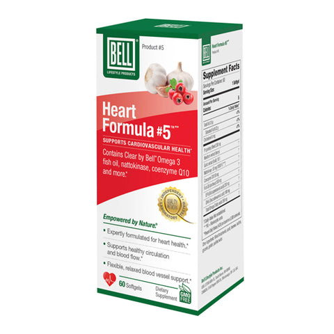 Heart Formula #5 60 Softgels by Bell Lifestyle