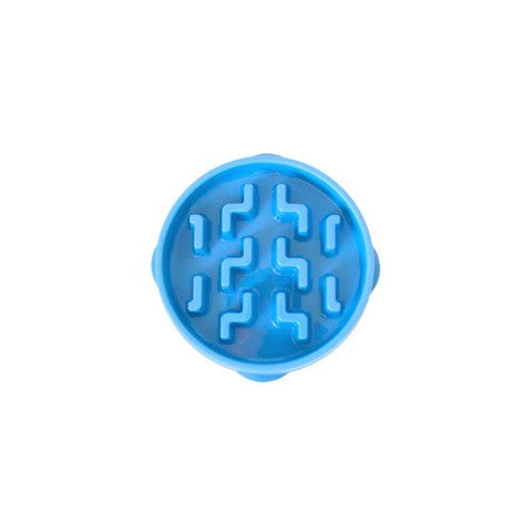 Outward Hound, Outward Hound Fun Feeder Slo-Dog Bowl, 1 Each (Small / Blue)