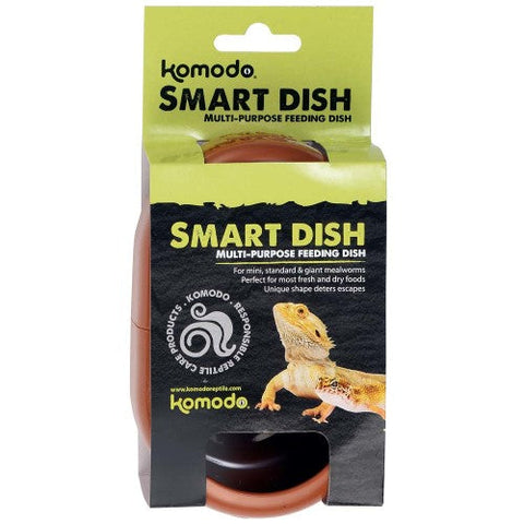 Komodo, Komodo Smart Dish Multi-Purpose Feeding Dish, Brown, 1 Each/5 in Komodo