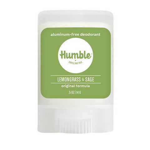 Humble Brands, Deodorant Travel Size Original Lemongrass & Sage, 0.5 Oz Humble Brands