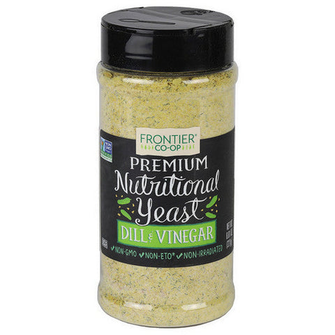 Frontier Coop, Nutritional Yeast Blend Dill And Vinegar, 8.01 Oz Frontier Coop