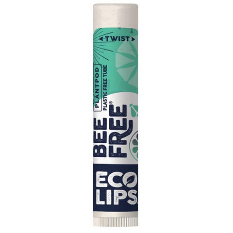 Bee Free Sweet Mint Vegan Lip Balm 0.15 Oz by Eco Lips