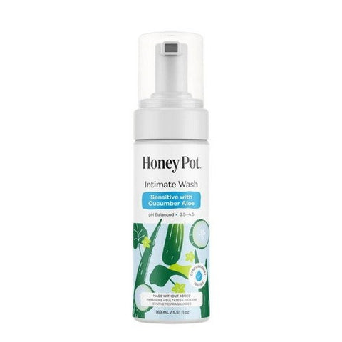 The Honey Pot, Cucumber Aloe Foaming Wash, 5.51 Oz The Honey Pot