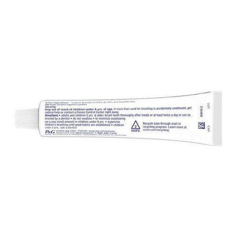 Crest, Baking Soda And Peroxide Whitening Fluoride Anticavity Toothpaste Fresh Mint, 4.2 Oz Crest