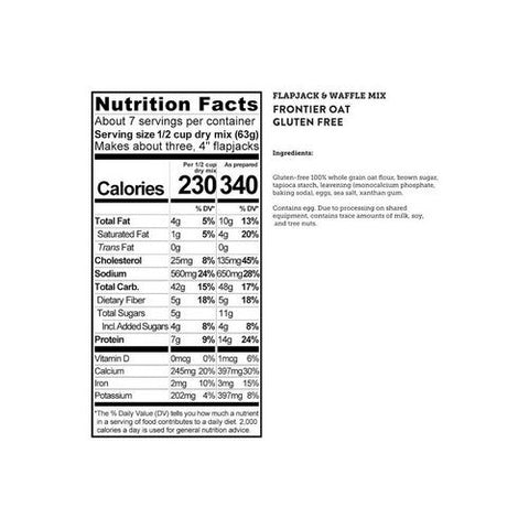 Kodiak Cakes, Flapjack And Waffle Mix Frontier Oat, 16 Oz (Case Of 6) Kodiak Cakes