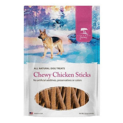 Caledon Farms, Chewy Chicken Sticks Dog Treats, 7.8 Oz(Case Of 4) Caledon Farms