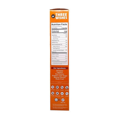 Three Wishes, Pumpkin Spice Grain Free Cereal, 8.6 Oz(Case Of 18) Three Wishes