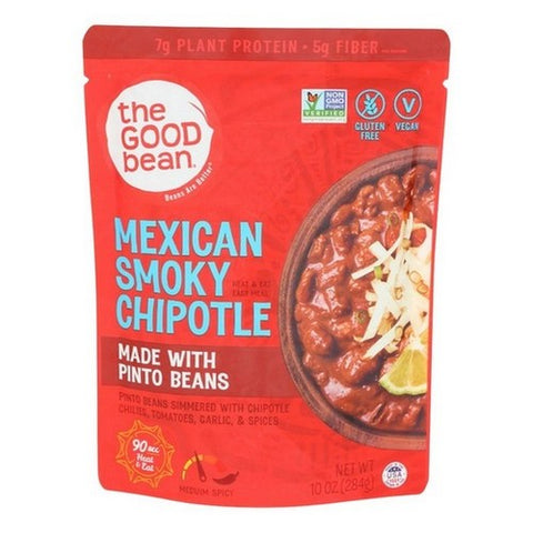 The Good Bean, Mexican Smoky Chipotle With Pinto Beans, 10 Oz(Case Of 4) The Good Bean