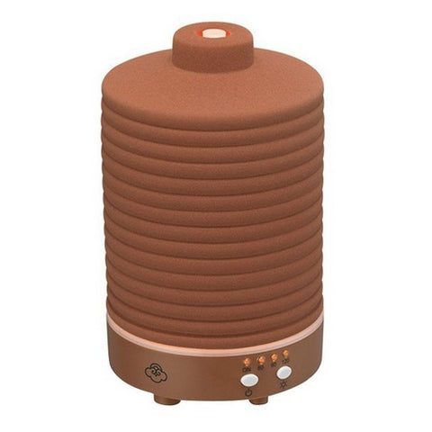 Serene House, Terracotta Brown 90 Ceramic Ultrasonic Diffuser, 1 Count Serene House