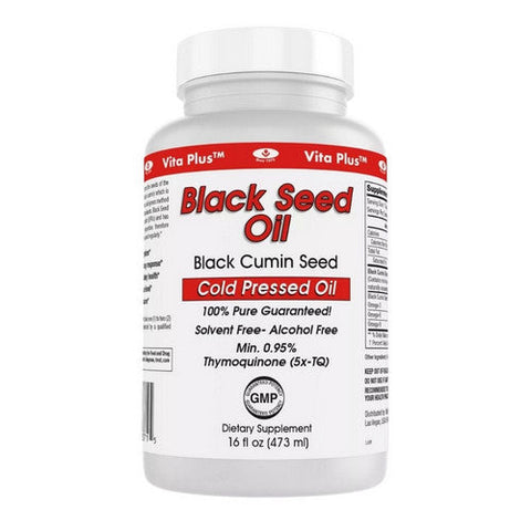 Vita plus, Black Seed Oil, 16 Oz Vita plus