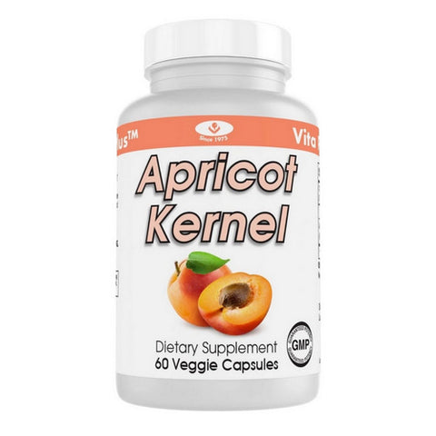 Vita plus, Apricot Kernel Extract, 500 Mg, 60 Veggie Capsules Vita plus