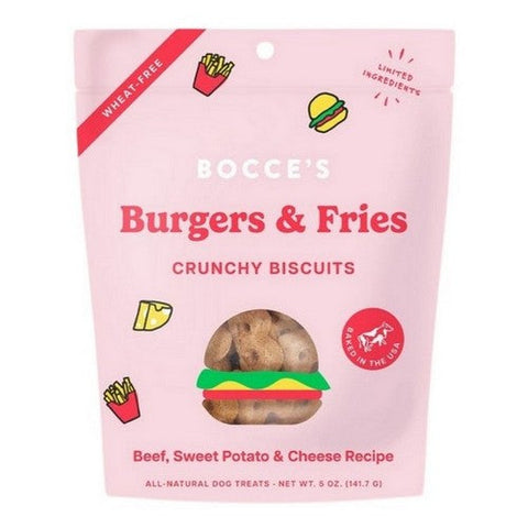 Bocce's Bakery, Burgers And Fries Biscuits, 5 Oz Bocce's Bakery