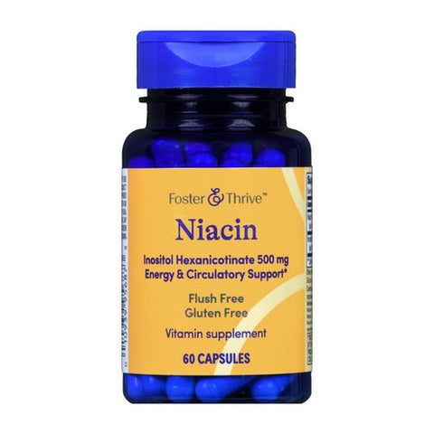 Niacin Inositol Hexanicotinate 60 Capsules by Foster And Thrive