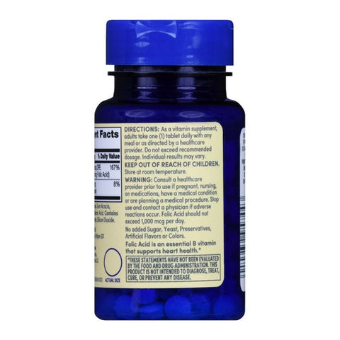 Foster And Thrive, Folic Acid, 400 Mcg, 250 Tabs Foster And Thrive