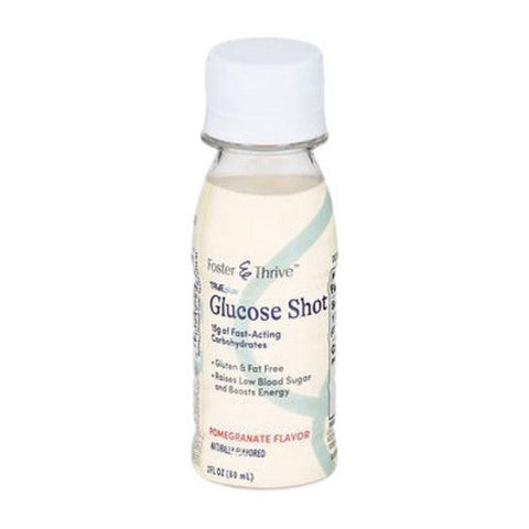 Foster And Thrive, Trueplus Glucose Shot Pomegranate, 2 Oz Foster And Thrive