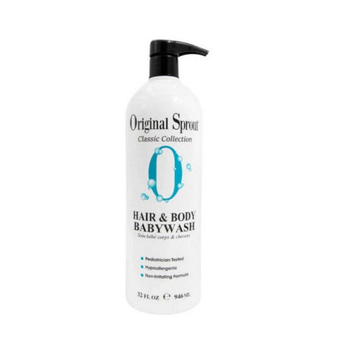 Original Sprout, Classic Collection Hair And Body Baby Wash, 32 Oz Original Sprout