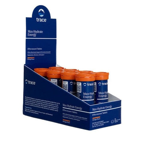 Trace Minerals, Max-Hydrate Energy Orange, 8 Count Trace Minerals