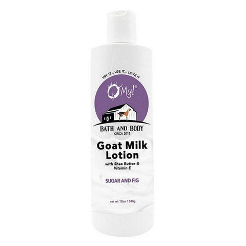 O MY!, Goat Milk Lotion Sugar And Fig, 12 Oz O MY!