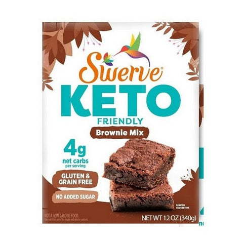 Swerve, Brownie Mix Bake, 12 Oz (Case Of 6) Swerve