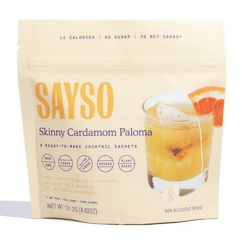 Skinny Cardamom Paloma 4.62 Oz (Case Of 6) by Sayso