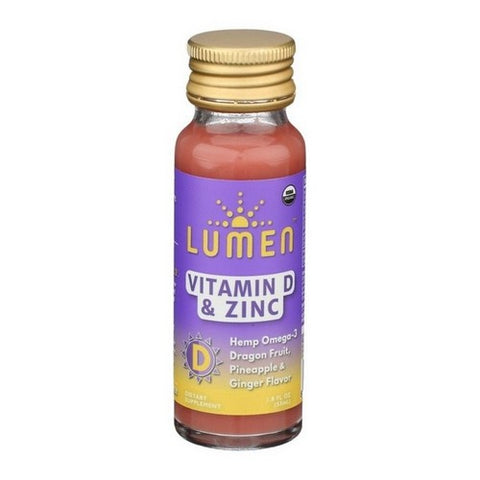 Vitamin D And Zinc Dietary Supplement 1.8 Oz (Case Of 6) by Lumen