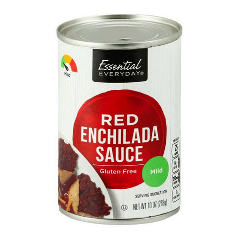 Red Enchilada Sauce 10 Oz (Case Of 12) by Essential Everyday