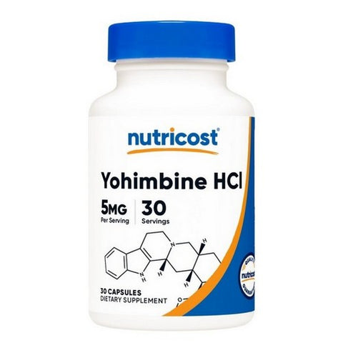 Nutricost, Yohimbine Hci, 5 Mg, 30 Caps Nutricost
