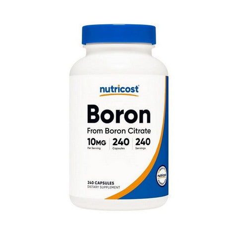 Nutricost, Boron Capsules, 10 Mg, 240 Count Nutricost