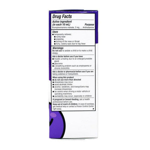 Dimetapp, Children's Cold And Allergy Liquid Grape, 4 Oz Dimetapp
