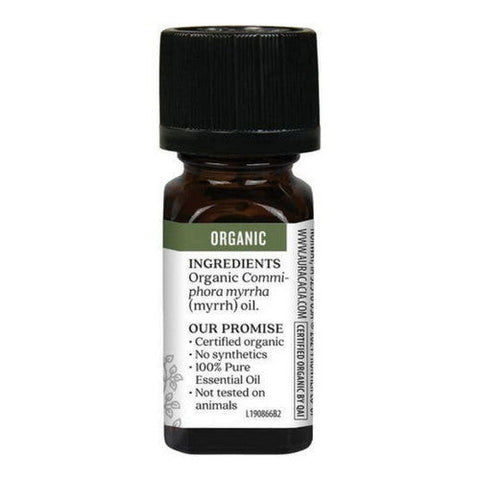 Aura Cacia, Organic Myrrh Essential Oil, 0.25 Oz