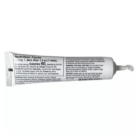 Glutose, Oral Glucose Gel Lemon, 37.5 Grams Glutose