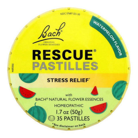 Bach, Rescue Pastilles Watermelon, 1.7 Oz Bach