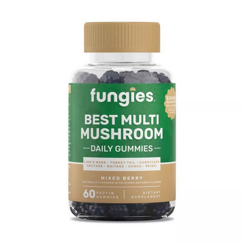Fungies, Best Multi Mushroom Gummies, 60 Count Fungies