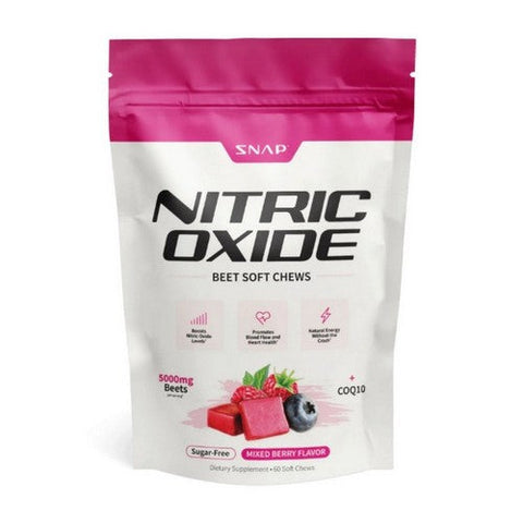 Nitric Oxide Chews 60 Count by Snap Supplements