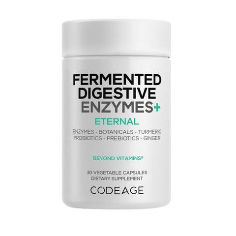 Codeage, Fermented Digestive Enzymes Plus, 30 Veg Caps Codeage