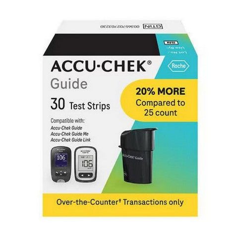 Accu-Chek, Guide Test Strips, 30 Each