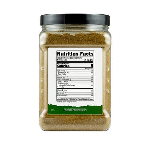 Nutricost, Ground Celery Seed, 1.7 Lbs