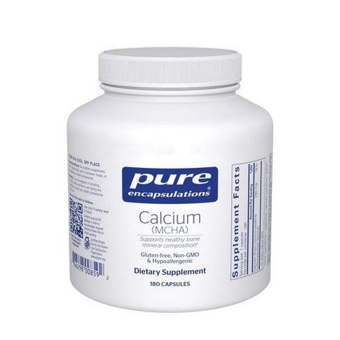 Calcium (Mcha) 180 Caps by Pure Encapsulations