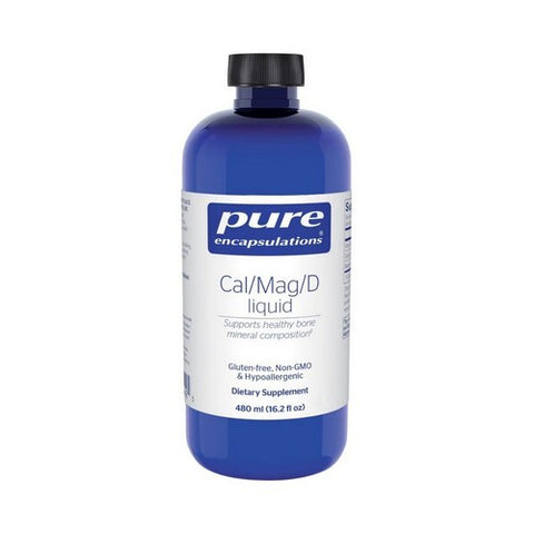 Cal/Mag/D Liquid 480 Ml by Pure Encapsulations