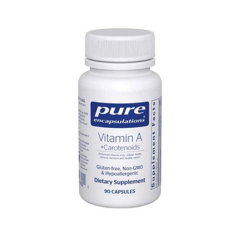 Vitamin A + Carotenoids 90 Caps by Pure Encapsulations
