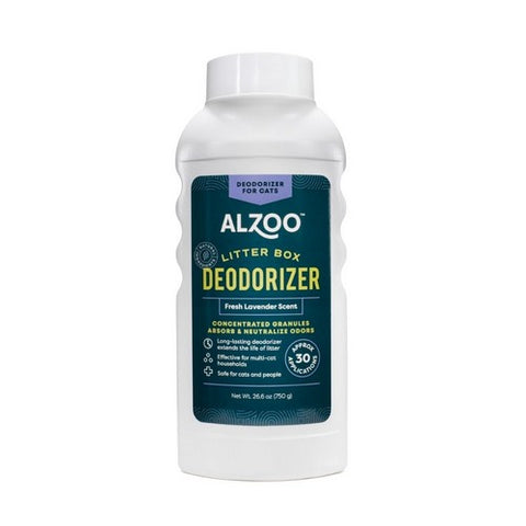 Mineral-Based Cat Litter Deodorizer Fresh Lavender 26.6 Oz by Alzoo
