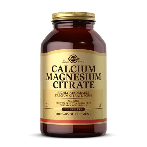 Solgar, Calcium Magnesium Citrate Tablets, 250 Tabs Solgar