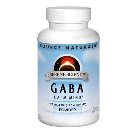 Source Naturals, Gaba, Powder 4 oz Source Naturals