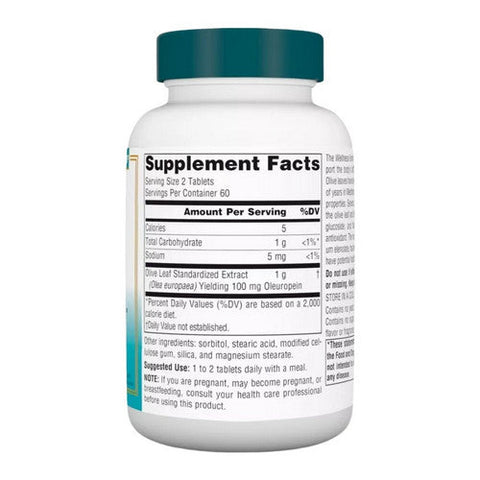 Source Naturals, Wellness Olive Leaf, 120 Tabs Source Naturals