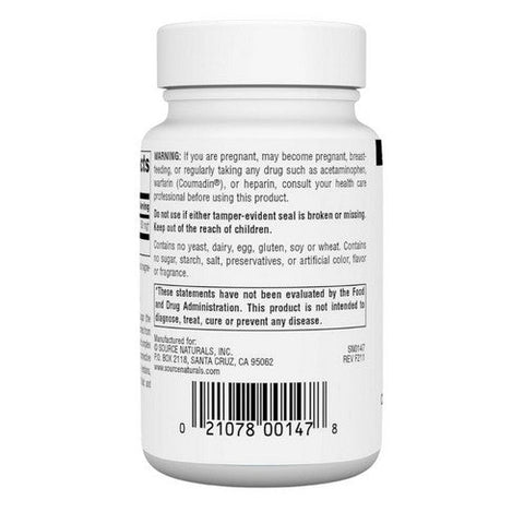 Source Naturals, N-A-G, 500 mg, 60 Tabs Source Naturals